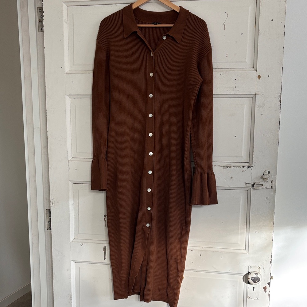 Rails Rosalie Rib Knit MIDI Dress